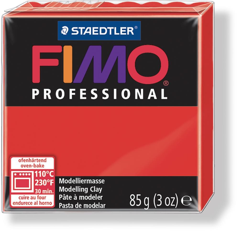 Gyurma FIMO Professional 8004 85g piros (alap)