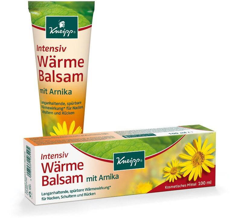 Lábkrém KNEIPP Melegítő balzsam árnikával 100 ml