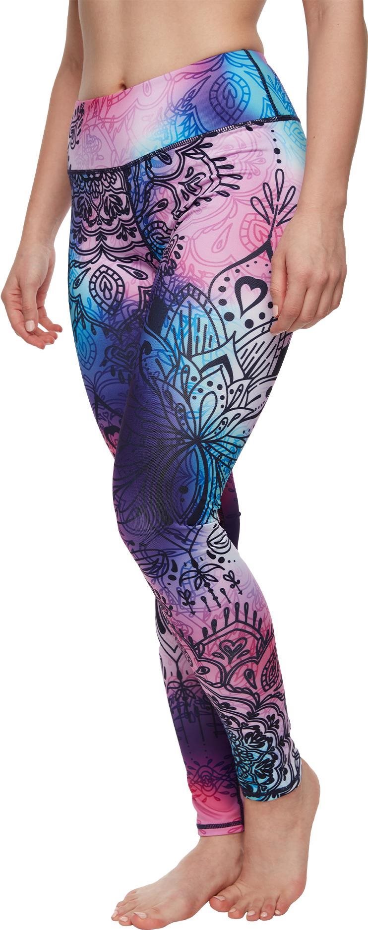 Legging Dedoles Vidám fitnesz leggings Színes mandala többszínű 2XL méret