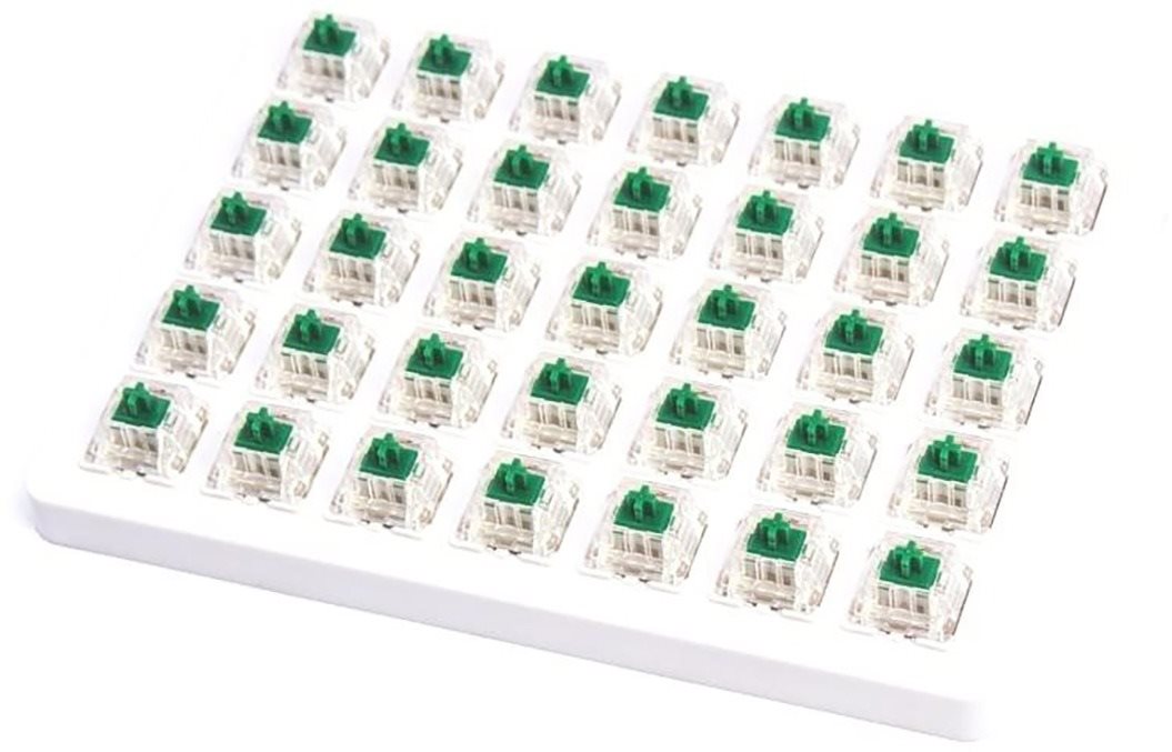 Mechanikus kapcsoló Keychron Gateron Switch set 35 pcs/set GREEN