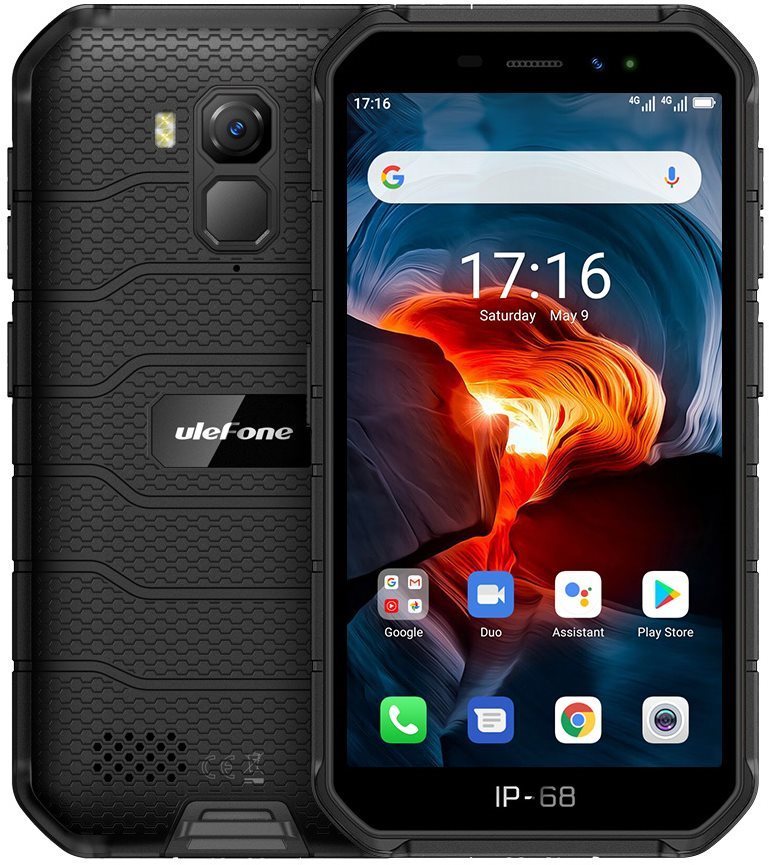 Mobiltelefon UleFone Armor X7 PRO Dual SIM fekete