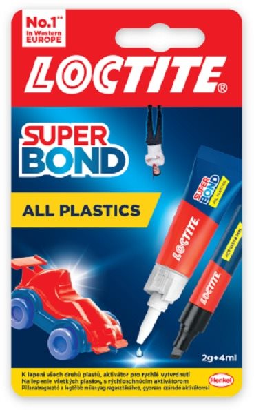 Pillanatragasztó LOCTITE Super Attak All Plastics