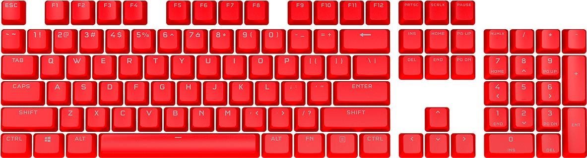 Pótbillentyű Corsair PBT Double-shot Pro Keycaps ORIGIN Red