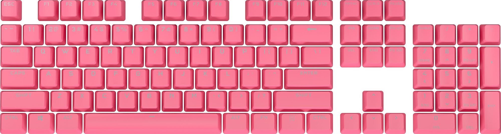 Pótbillentyű Corsair PBT Double-shot Pro Keycaps Rogue Pink