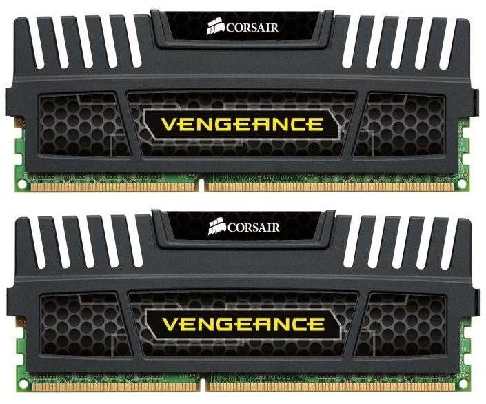 RAM memória Corsair 16GB KIT DDR3 1600MHz CL10 Vengeance