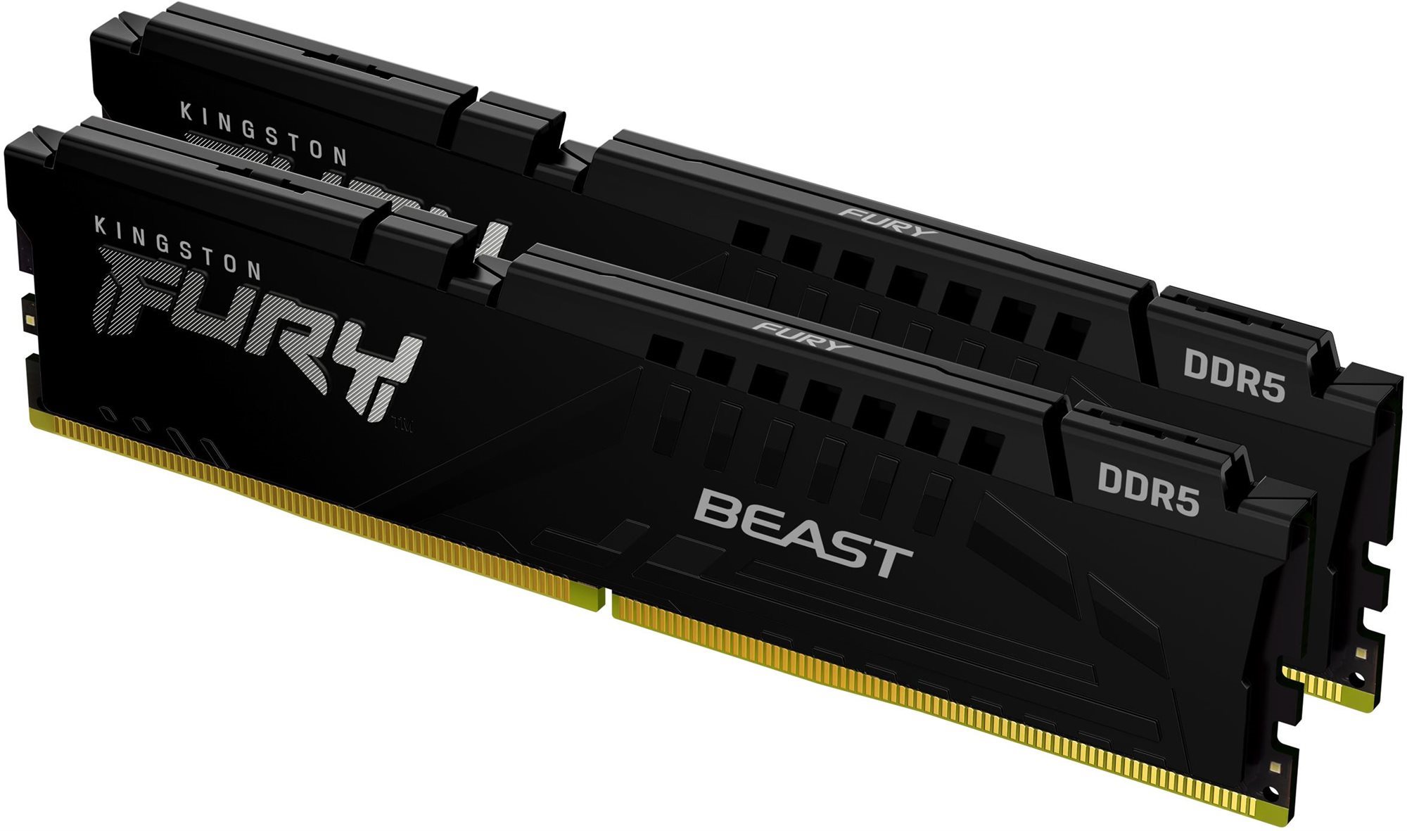 RAM memória Kingston FURY 16GB KIT DDR5 6000MHz CL40 Beast Black