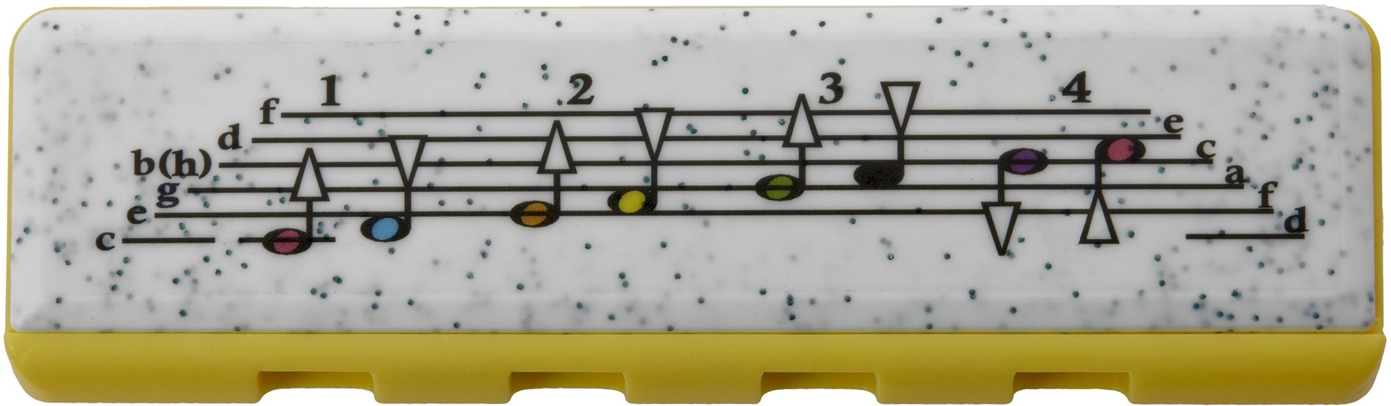 Szájharmonika HOHNER Speedy yellow/green