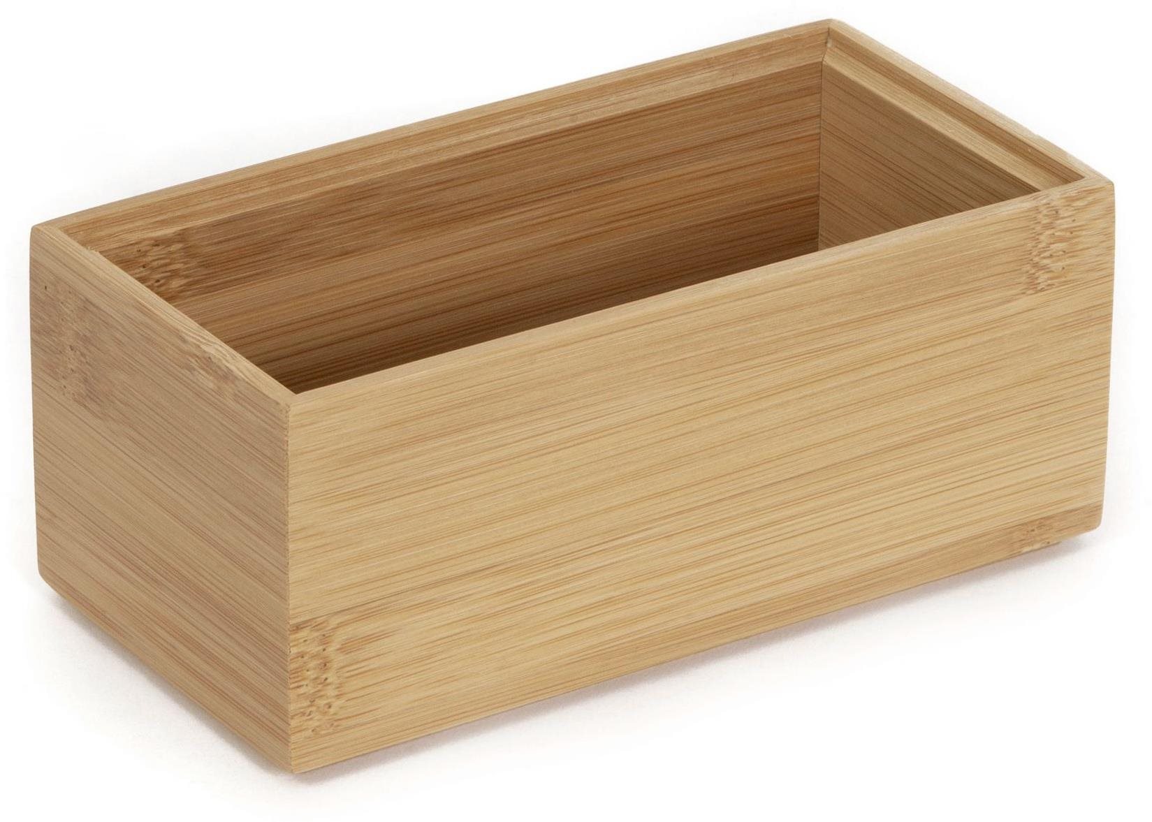 Tárolódoboz Tömörítő tároló szervező Bamboo Box S - 15 x 7