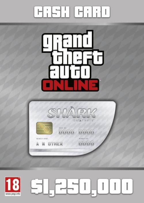 Videójáték kiegészítő Grand Theft Auto V (GTA 5): Great White Shark Card (PC) DIGITAL