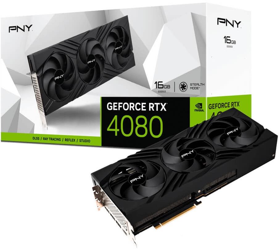 Videókártya PNY GeForce RTX 4080 16GB TF VERTO Edition