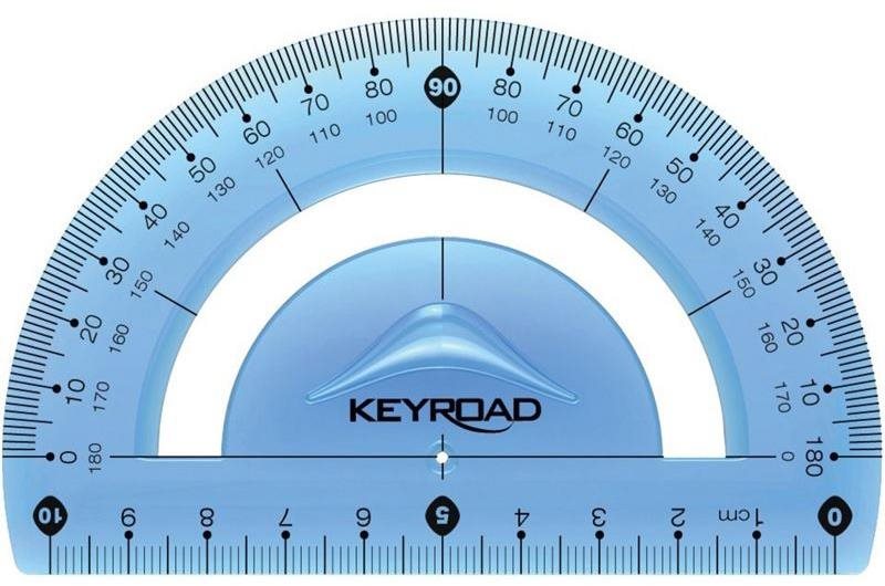 Vonalzó KEYROAD 10 cm hajlékony