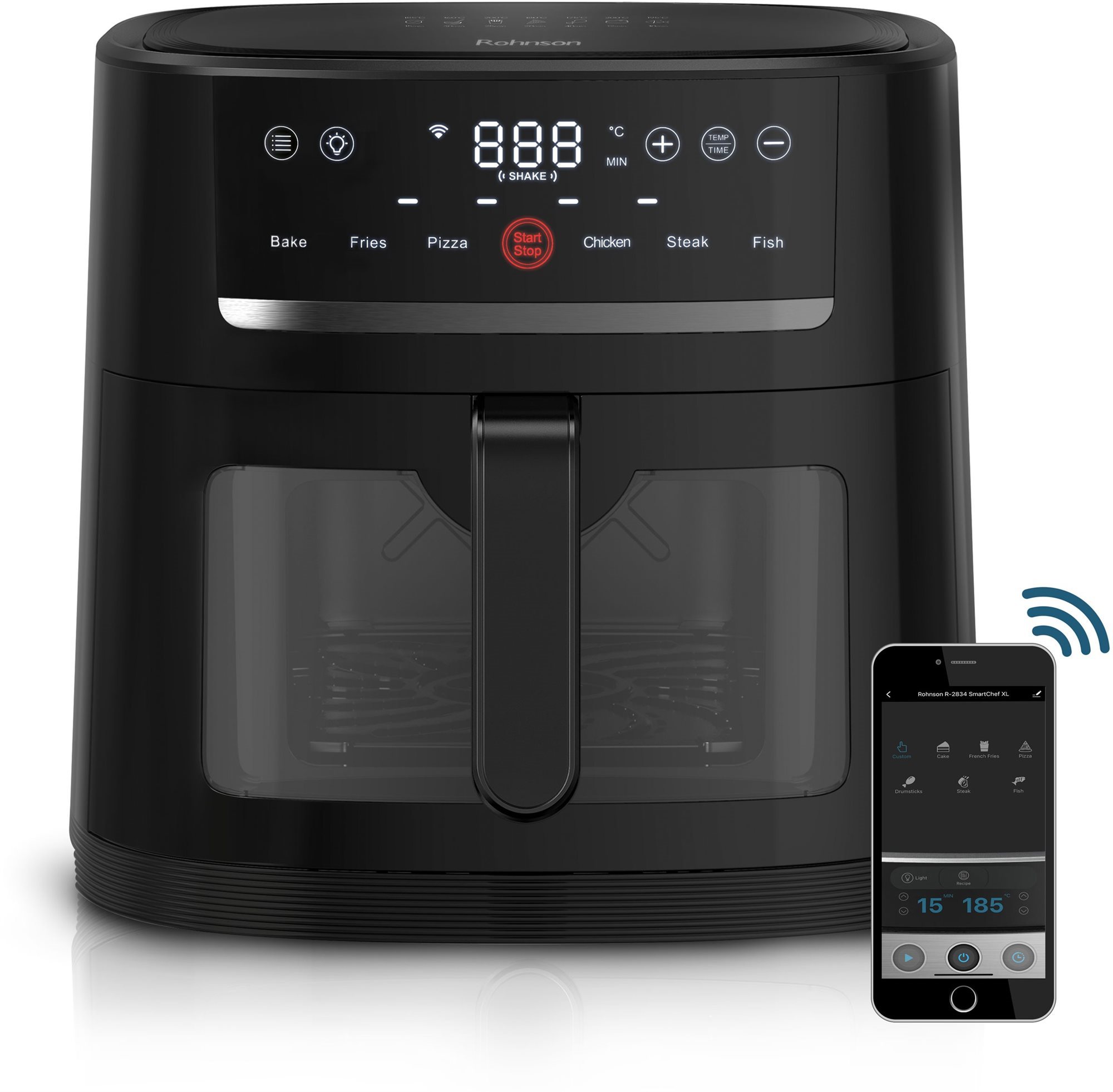 Airfryer Rohnson R-2834 SmartChef XL Wi-Fi