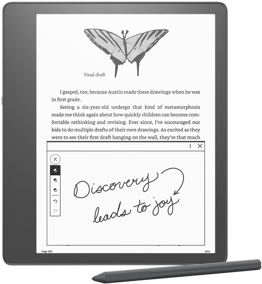 Ebook olvasó Amazon Kindle Scribe 2022 16GB szürke