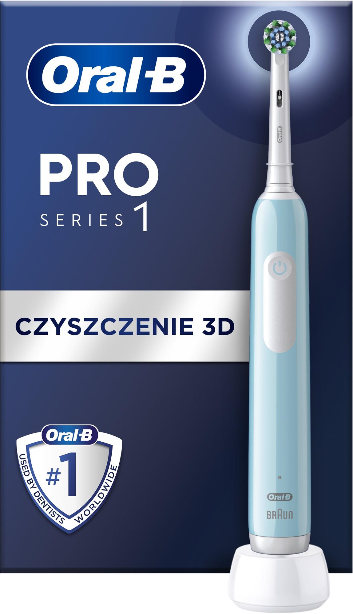 Elektromos fogkefe Oral-B Pro Series 1 kék