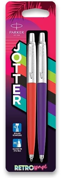 Golyóstoll PARKER Jotter Originals Retro '80s - Red/Purple