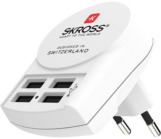 Hálózati tápegység SKROSS euro USB