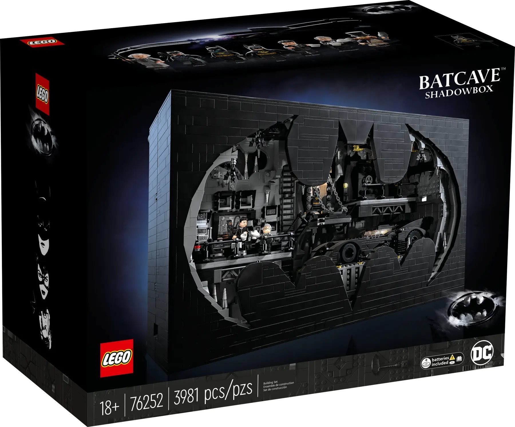 LEGO LEGO® DC Batman™ Denevérbarlang árnyékdoboz 76252