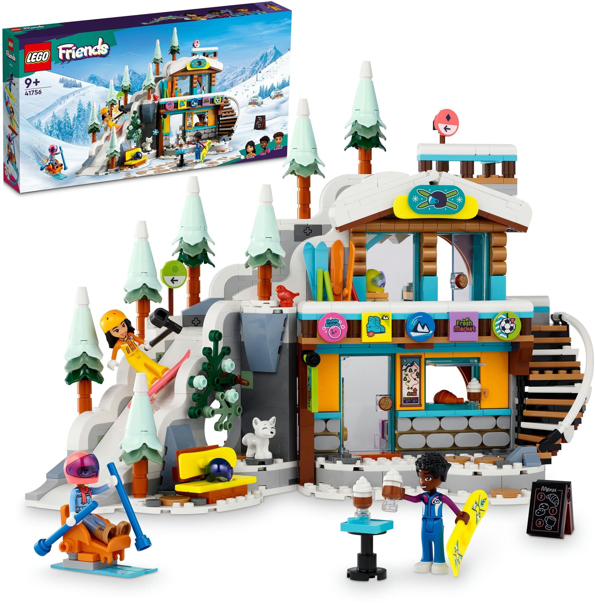 LEGO LEGO® Friends 41756 Ünnepi sípálya és kávézó