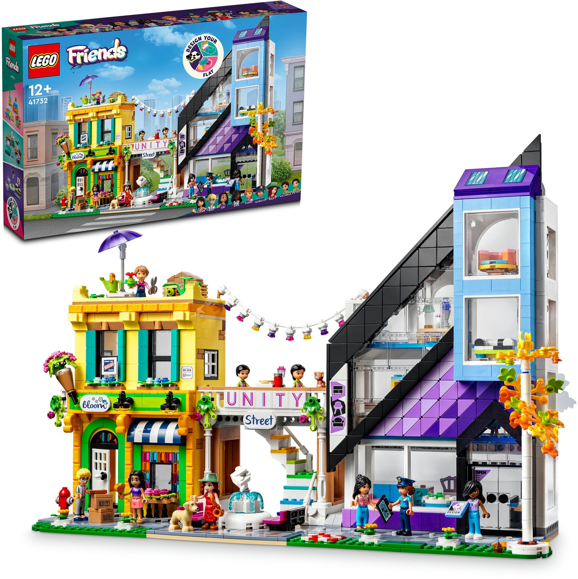 LEGO LEGO® Friends Belvárosi design- és virágboltok 41732