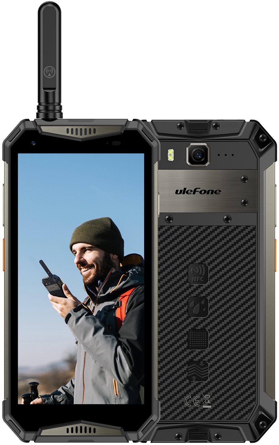 Mobiltelefon UleFone Armor 20WT fekete