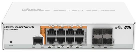 Routerboard MIKROTIK CRS112-8P-4S-IN