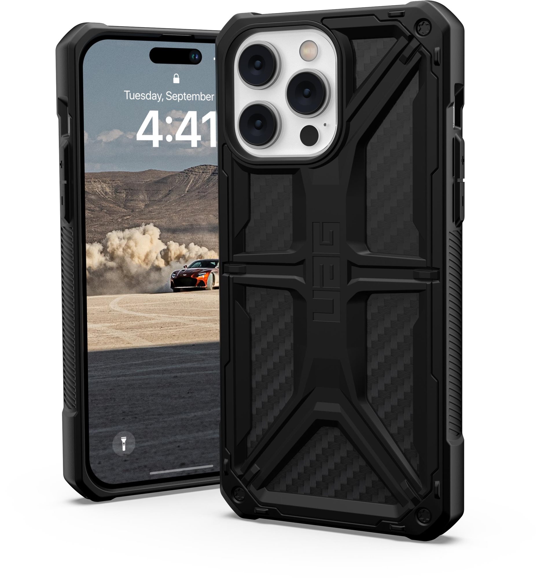 Telefon tok UAG Monarch Carbon Fiber iPhone 14 Pro Max tok