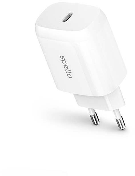 Töltő adapter Spello by Epico 20 W PD hálózati töltő - fehér