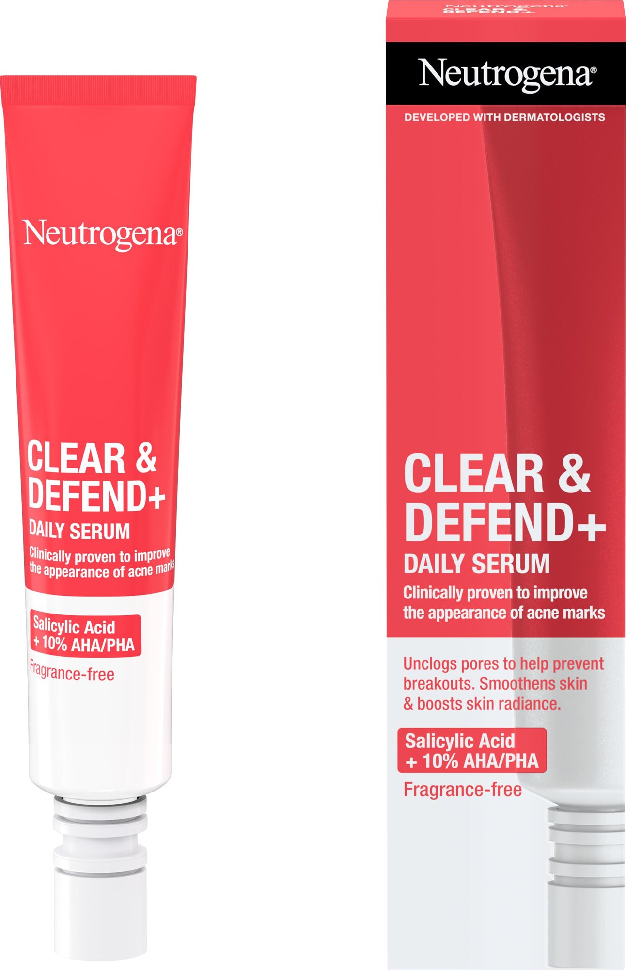 Arcápoló szérum NEUTROGENA Clear & Defend+ 30 ml