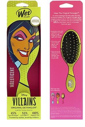 Hajkefe WET BRUSH Original Detangler Disney Villains Maleficient