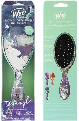 Hajkefe WET BRUSH Original Detangler Stellar Skies Turquoise Skies