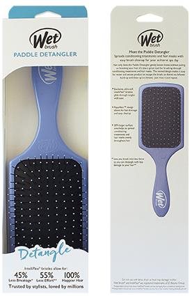 Hajkefe WET BRUSH Paddle Detangler Sky