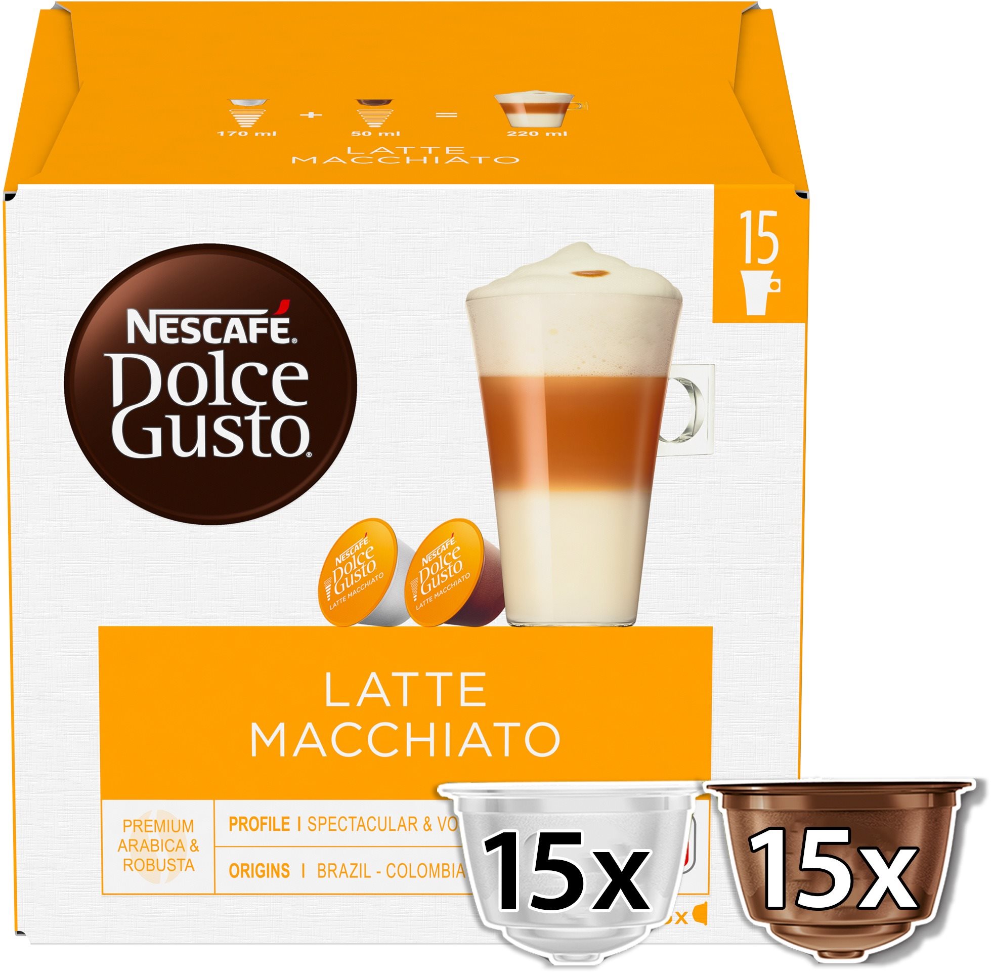 Kávékapszula NESCAFÉ® Dolce Gusto® Latte Macchiato