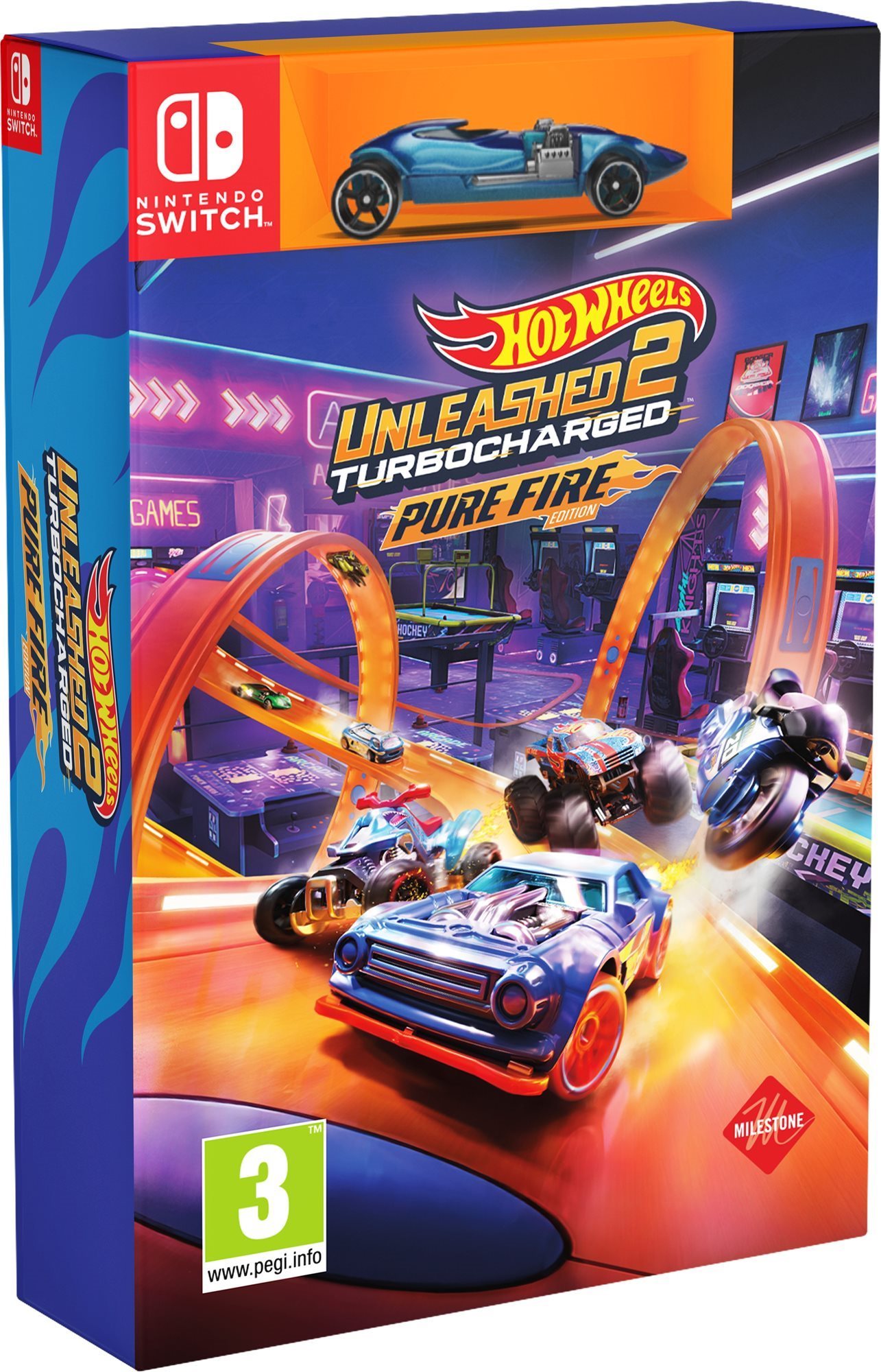 Konzol játék Hot Wheels Unleashed 2: Turbocharged Pure Fire Edition - Nintendo Switch