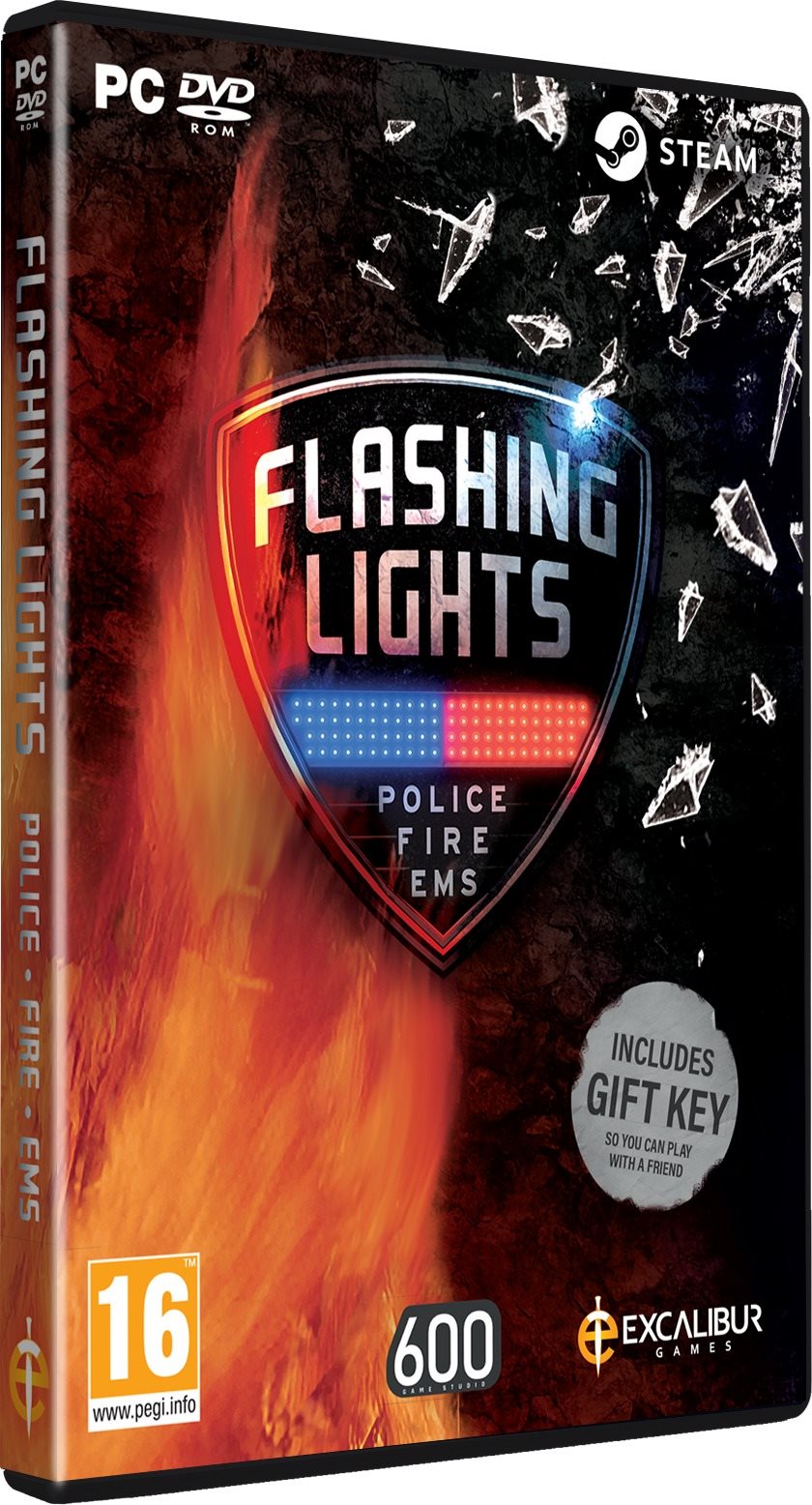 PC játék Flashing Lights: Police - Fire - EMS