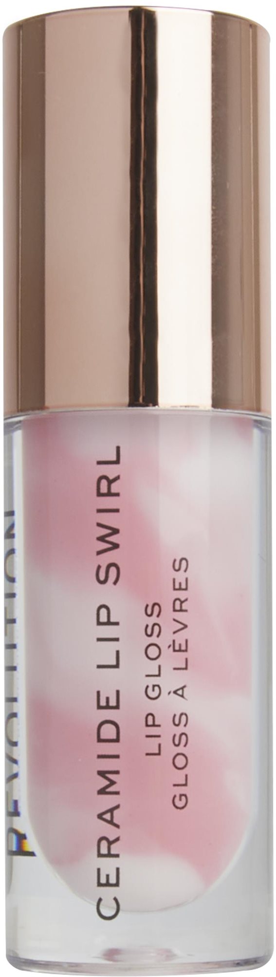 Szájfény REVOLUTION Lip Swirl Ceramide Gloss Pure Gloss Clear