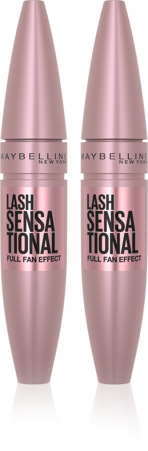 Szempillaspirál MAYBELLINE NEW YORK Lash Sensational Mascara Black 2 × 9