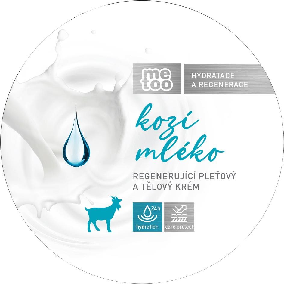 Testápoló krém ME TOO Arc- és testkrém Kecsketej 200 ml