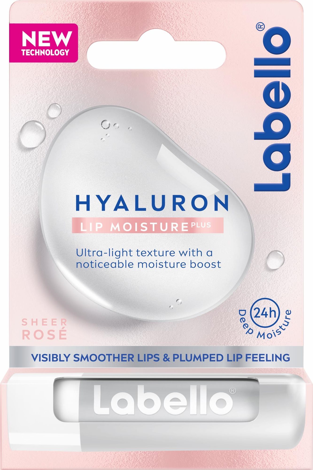 Ajakápoló LABELLO Hyaluron Lip Moisture Rose 5