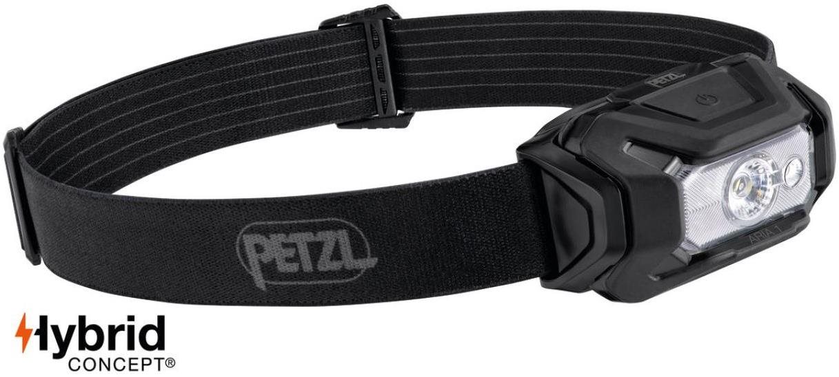 Fejlámpa Petzl Aria 1 RGB Black