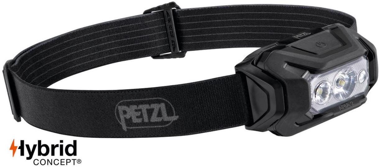 Fejlámpa Petzl Aria 2 RGB Black