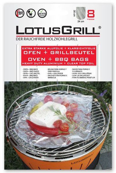 Grill tasak Lotus Grill speciális sütőzacskó