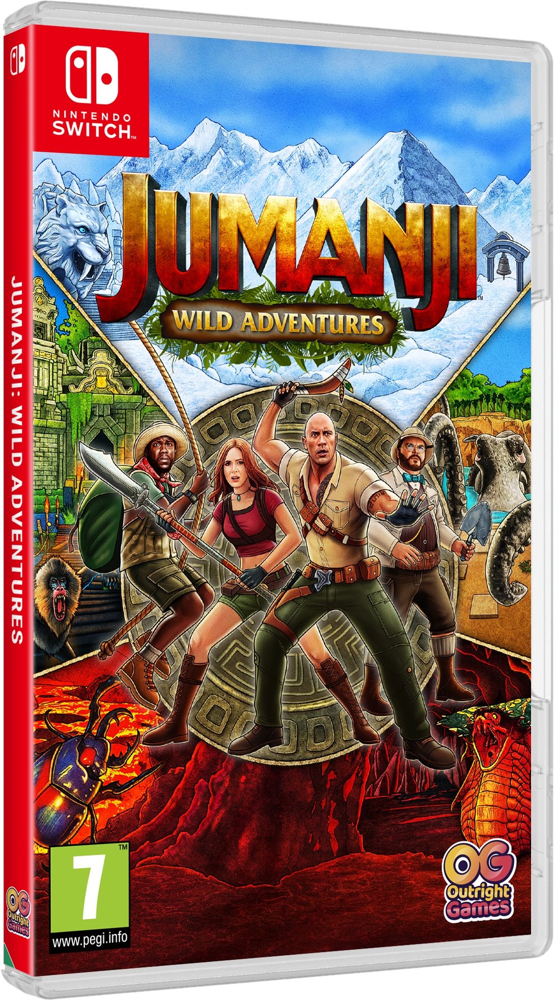 Konzol játék Jumanji: Wild Adventures - Nintendo Switch