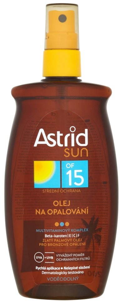 Napolaj ASTRID SUN SPF 15 napolaj 200 ml