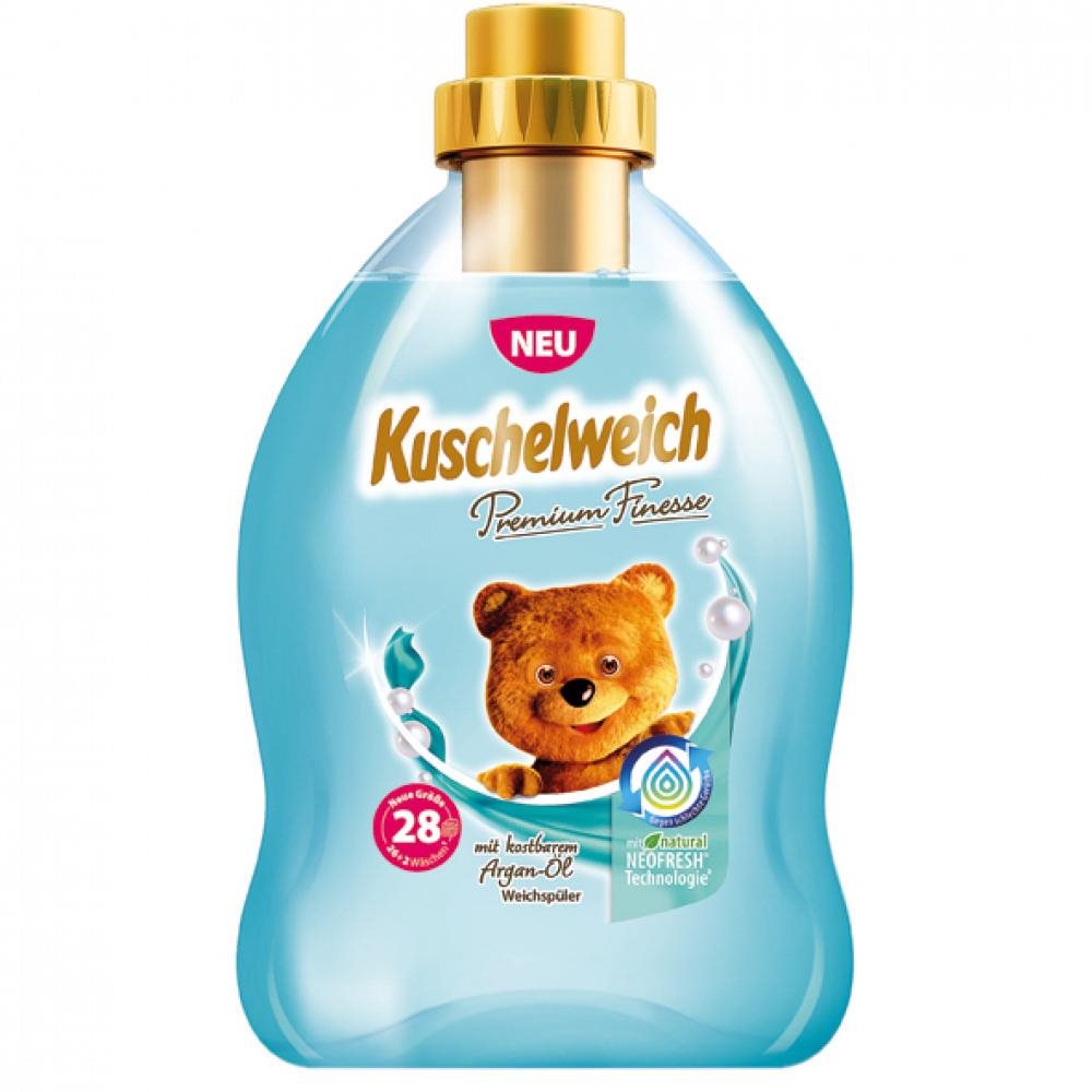 Öblítő KUSCHELWEICH Premium Glamour kék 750 ml (28 mosás)