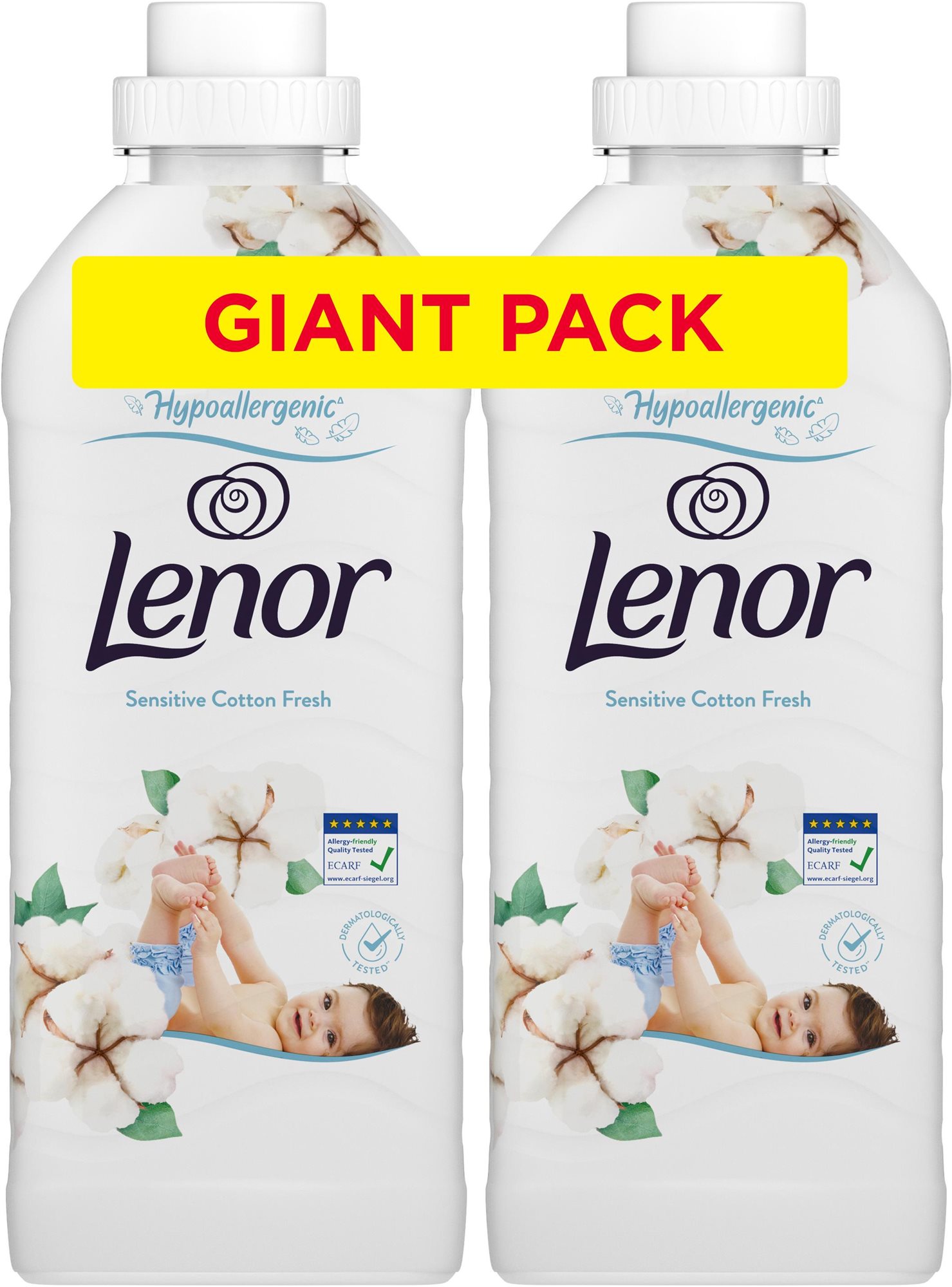 Öblítő LENOR Cotton Fresh 2× 1