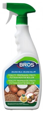 Odpuzovač hmyzu Insekticid BROS ZELENÁ SÍLA proti potravinovým molům 500ml