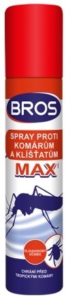 Odpuzovač hmyzu Repelent BROS MAX sprej proti komárům a klíšťatům 90ml