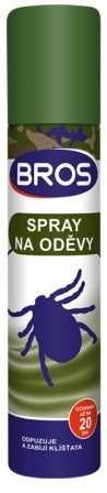 Odpuzovač hmyzu Repelent BROS na oděvy proti klíšťatům 90ml