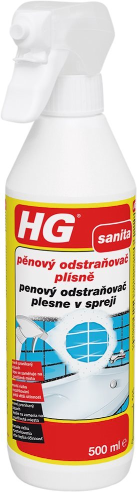 Odstraňovač plísní HG Pěnový odstraňovač plísně 500 ml