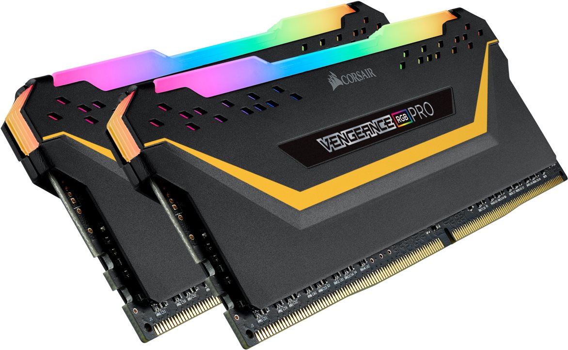 RAM memória Corsair 16GB KIT DDR4 3200MHz CL16 Vengeance RGB PRO TUF Series - fekete